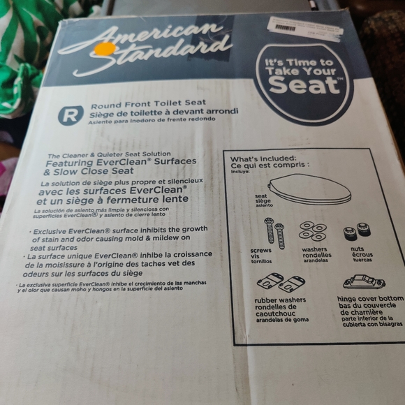 American standard Bath American Standard Round Front Toilet Seat